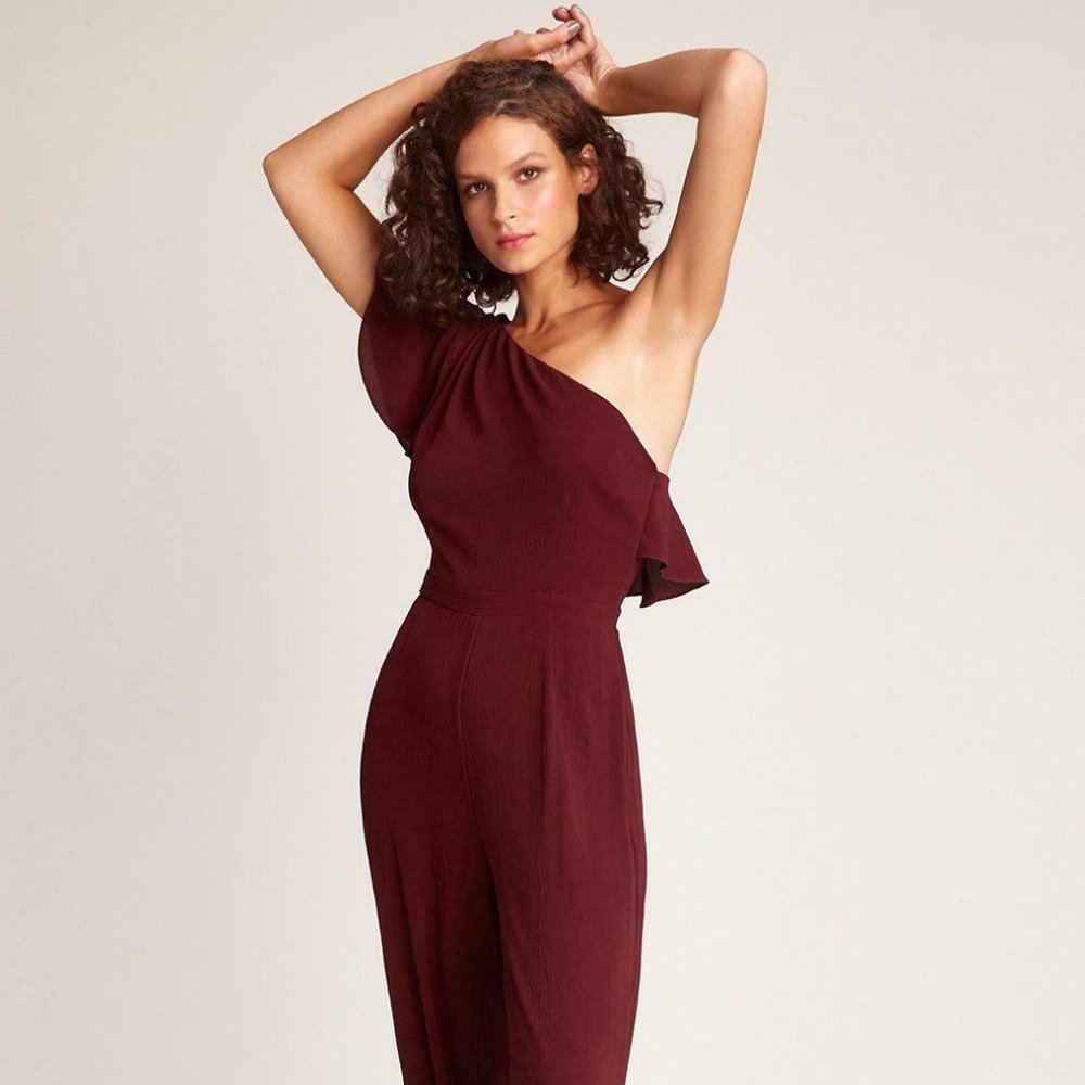 NWT BB DAKOTA One Shoulder Jumpsuit - Picture 3 of 8